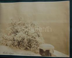 cca 1910 Olaszországi utazás 28 oldalas füzet képekkel, fotókkal képeslappokkal / Journey in Italy 2...