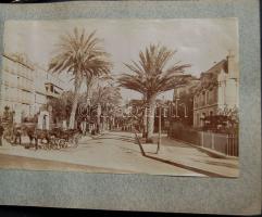 cca 1910 Olaszországi utazás 28 oldalas füzet képekkel, fotókkal képeslappokkal / Journey in Italy 2...