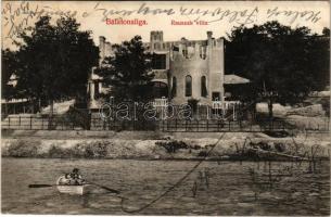 1912 Balatonaliga (Balatonvilágos), Rauszek villa (fl)