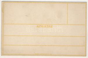 Kaiser-Jubiläum Huldigungs-Festzug Wien 1908. Ende 16 Jahr. Wiener Werkstätte No. 166. s: Remigius G...