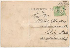 1910 Büdszentmihály (Tiszavasvári), Úri Casino, M. kir. postahivatal, gyógyszertár, áruház, nyári la...