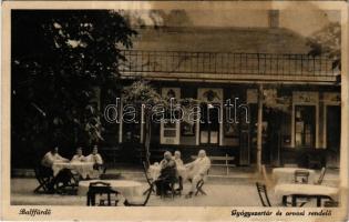 1938 Balffürdő (Sopron), Gyógyszertár és orvosi rendelő (fl)