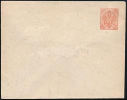 Bosznia Hercegovina 1901 10h díjjegyes boríték vízjel nélkül (24.000)