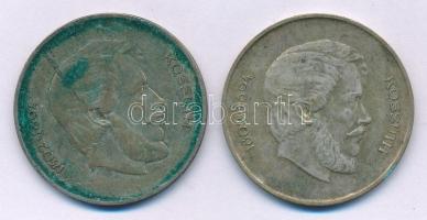 1947. 5Ft Ag "Kossuth" (2x) T:F patina
Adamo F8.1