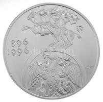 1996. 2000Ft Ag "Honfoglalás 1100. évfordulója" kapszulában, tanúsítvánnyal (31,46g/0,925/...