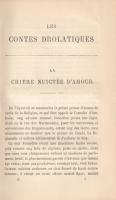 Balzac, Honoré de: 
Les contes drolatiques. Colliges ez Abbayes de Touraine. Vol. I-II. [Teljes mű ...