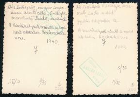 1940 Dél-Erdélyből a Magyarországhoz visszacsatolt Észak-Erdélybe menekülő zsidó család a vonat előt...