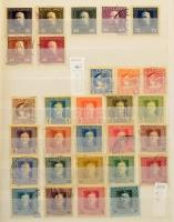 Ausztria gyűjtemény erős modern résszel, A/4-es és közepes berakóban + 2 db füzetben