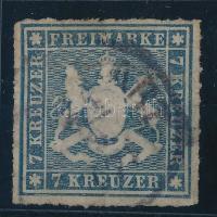 Német államok - Württemberg 1868 Mi 35 (Mi EUR 200.-)