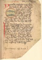 (Medizinisch-Astrologisches Volkskalender.) [15. század második végéről származó, német nyelvű, illu...