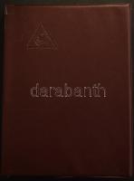 Szlovénia Vöröskereszt bélyegek 12 lapos A/4-es berakó 3 oldalán