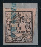 Német államok - Oldenburg 1852 Mi 3 szép darab! (Mi EUR min. 100.-)