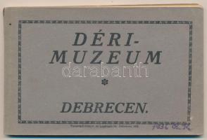 1936 Debrecen, Déri Múzeum képeslapfüzet 12 lappal