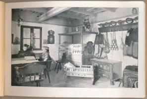 1936 Debrecen, Déri Múzeum képeslapfüzet 12 lappal