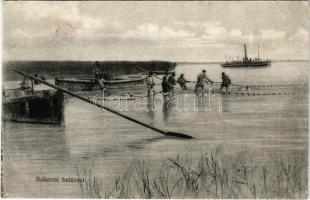 Balaton, Balatoni halászat. M. T. és F. I. Koch Willy 505. (r)