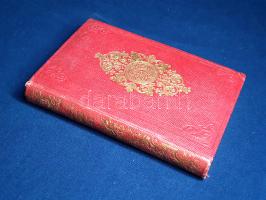 Puskin, [Alekszandr Szergejevics] - Lermontov, [Mihail Jurjevics]:  Északi fény. Költemények Puskin Sándor és Lermontoff Mihály után. Fordította Zilahy Imre. Pest, 1866. Emich Gusztáv (ny.) XIV + [2] + 370 p. Első magyar kiadás. Zilahy Imre (1845-1867) költő, műfordító, hírlapíró, az orosz költészet első magyar fordítója. Kötete Puskin és Lermontov rövidebb költői elbeszélései (beszélyei) közül válogat: az 1864-ben napvilágot látott Bahcsiszeráji szökőkút kivételével valamennyi szöveg ekkor kerül először a magyar olvasóközönség elé. A szövegek előtt a fordító rövid irodalomtörténeti tanulmánya. Szüry 3712. Díszesen aranyozott, vaknyomásos, enyhén sérült gerincű korabeli vászonkötésben, aranyozott festésű lapszélekkel. Jó példány.