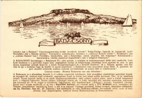 Badacsony. Dr. Dornyay Béla "Honismertető" c. képeslevelezőlap sorozata 23. sz. Helikon nyomda, Keszthely s: Fayl (EK)