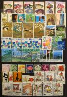 Japán gyűjtemény, benne nagyon szép modern anyag, sok ezer különféle bélyeg a 2010-es évekig, 6 db A...