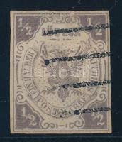 Német államok - Lübeck 1862 Mi 6 (Mi EUR 2.000.-) garancia nélkül / no guarantee