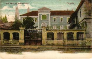 1906 Ungvár, Uzshorod, Uzhhorod, Uzhorod; Görögkatolikus papi árvalány intézet, árvaház. Völgyi József kiadása / Greek Catholic orphanage for girls (EK)