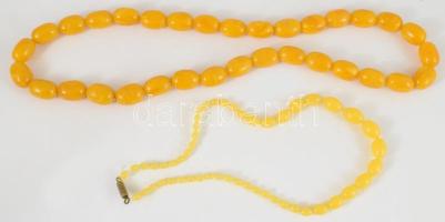 2 darab bizsu nyaklánc