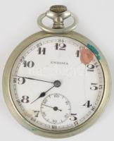 Enigma zsebóra, sérült számlappal, nem működik, d: 4,5 cm