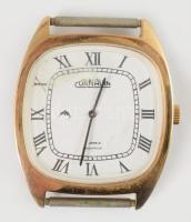 Cornavin 17 köves karóra, nem működik, szíj nélkül, 4x3 cm