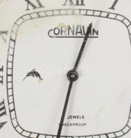 Cornavin 17 köves karóra, nem működik, szíj nélkül, 4x3 cm