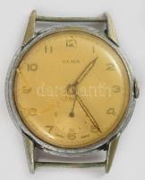 Olma mechanikus karóra, szíj nélkül, nem működik, karcos, d: 32 mm