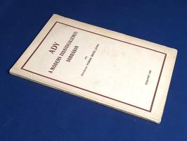 Fodor Árpád János, révaújfalvi: 
Ady a modern individualizmus sodrában. (Dedikált.)
Budapest, 1928...