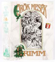 Grimm, Jacob és Wilhelm: Örök mesék. Gyermek- és családi mesék. Bp., 1989, Magvető. Kiadói kartonált kötés, papír védőborítóval.