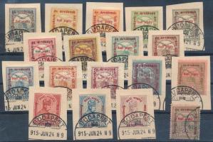 1915 Hadisegély sor kivágásokon (13.000)