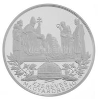 Kósa István (1953-) 2000. "Szent István államalapító 969-1038 / Ezeréves Magyarország" Ag ...