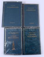 Gilde könyvek sorozat 4 kötete: Bárdossy László: A nemzet védelmében.; Gilde József: A gyermekvezér.; vitéz Somogyváry Gyula (Gyula diák): A város meg a sárkány.; Várkonyi Ernő: A reményhez. Kiadói műbőr-kötés, bontatlan zsugorfóliában.