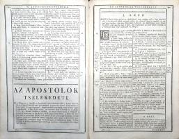 Szent Biblia, mellyet az egész kereszténységben bé-vött régi deák bötűből, magyarra forditott a'...