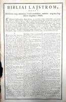 Szent Biblia, mellyet az egész kereszténységben bé-vött régi deák bötűből, magyarra forditott a'...