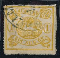 Ónémet államok - Braunschweig 1864 Mi 14 A jó darab (Mi EUR 180.-)