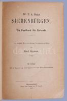 Bielz, E[duard] A[lbert]: Siebenbürgen. (Erdély utikönyve) Ein Handbuch für Reisende. In neuer Bearb...