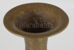 Réz váza jelzett 30 cm