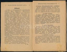 cca 1925 Kisleányok cukrászkönyve, Áller Képes Családi Lapja kiadása, kiadói papírkötés, fűzés nélkü...