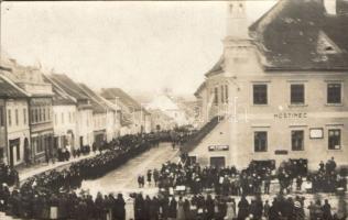 Slavkov funeral march of R. Novotny photo (pinhole)