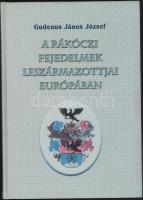 Gudenus János József (összeáll.): A Rákóczi fejedelmek leszármazottjai Európában különös tekintettel a magyar családokra. (II. Rákóczi Ferenc nővére, Rákóczi Julianna grófnő utódai). Bp., 2006, Heraldika. Kiadói kartonált kötés, jó állapotban.