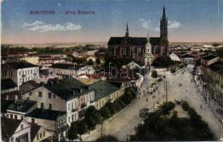 Bialystok Bazarna street with the Archcathedral (EK)