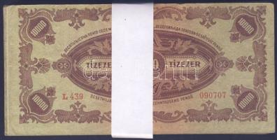 1945. 10000P (100x) bélyeggel T:II,III