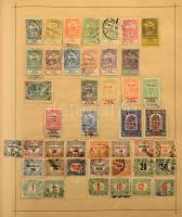 1907-es kiadású Schaubek album, benne néhány ezer magyar és európai bélyegek kb 1940-ig. Érdekes bön...