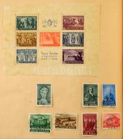 1907-es kiadású Schaubek album, benne néhány ezer magyar és európai bélyegek kb 1940-ig. Érdekes bön...