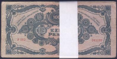 1945. 1000P (100x) bélyeggel T:II,III