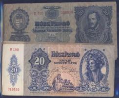 1930-41. 20P (10x) + 20P (10x)T:II-III