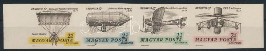 1967 Aerofila I. ívszéli vágott csík