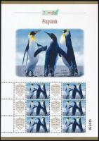 2025 Pingvinek megszemélyesített hatos kisív dísztokban